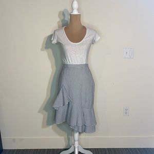 NWOT Seersucker Pencil Skirt